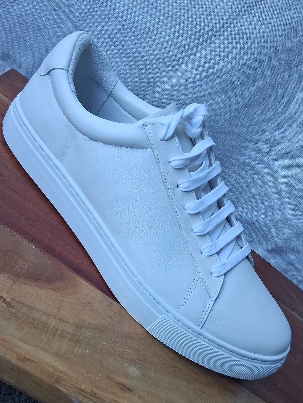 Quince Italian Leather Everyday Sneakers White 10 - Picture 10 of 11